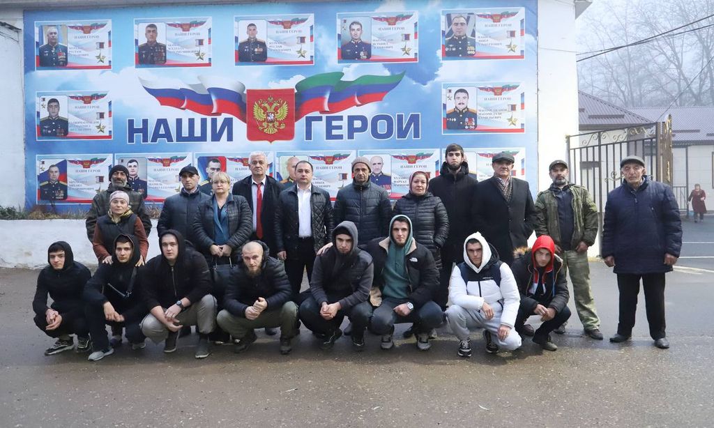 11 призывников из Табасаранского района отправились на срочную службу