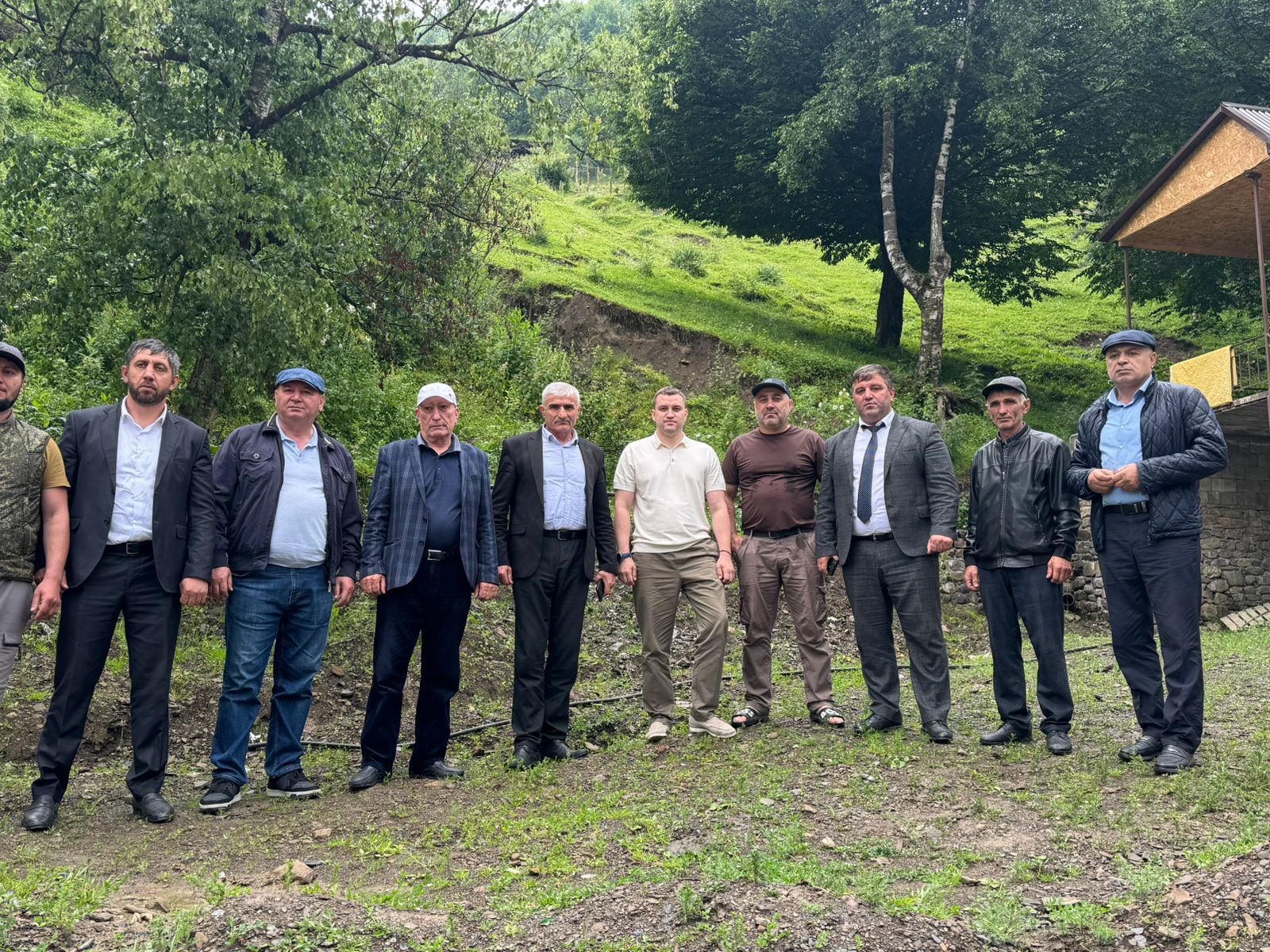 Артем Бичаев посетил Бежтинский участок с рабочим визитом