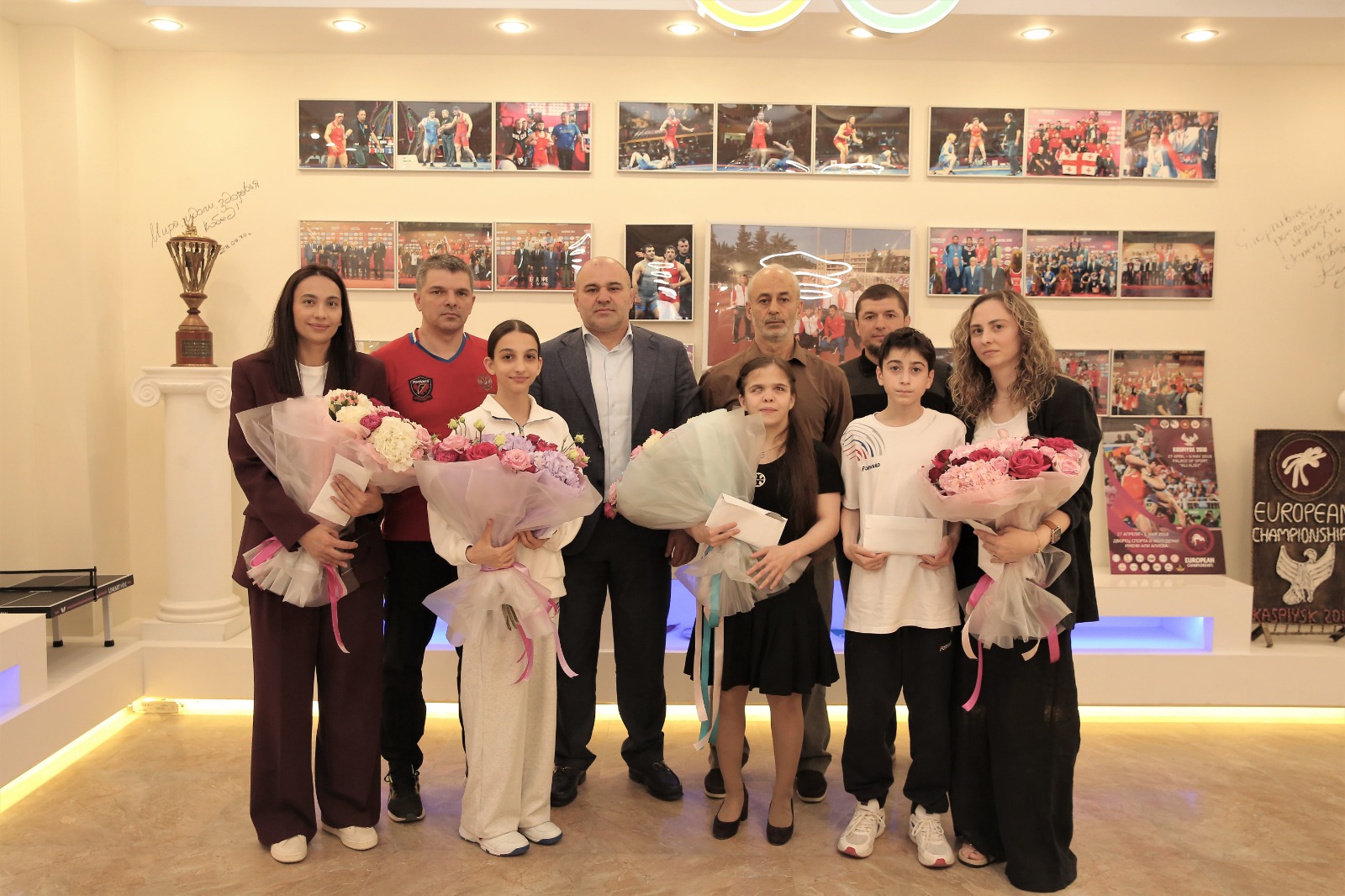 Дагестанских дзюдоистов и тхэквондистов чествовали в региональном Минспорте