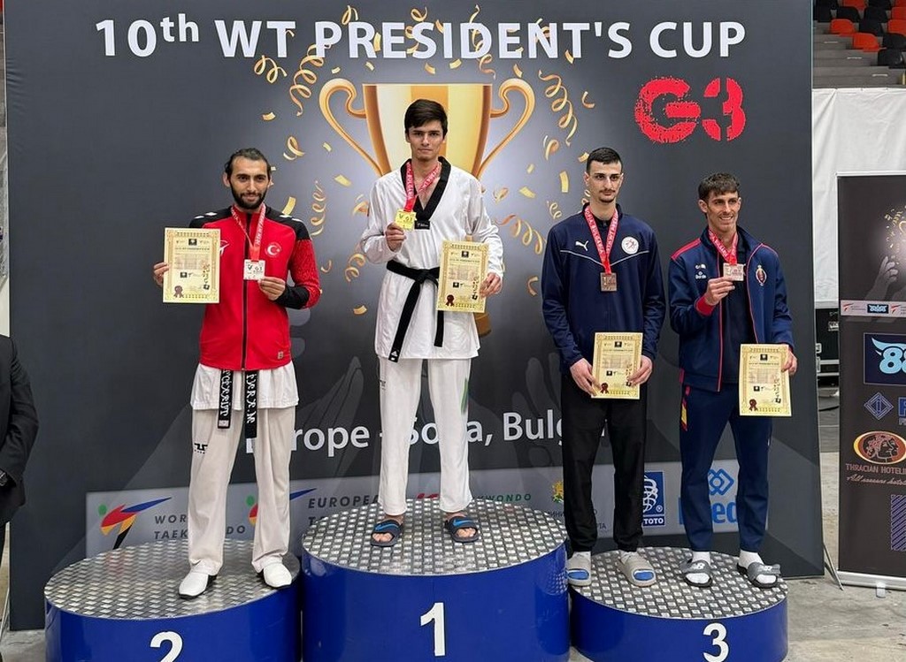 Тхэквондист из Дагестана – триумфатор турнира в Болгарии