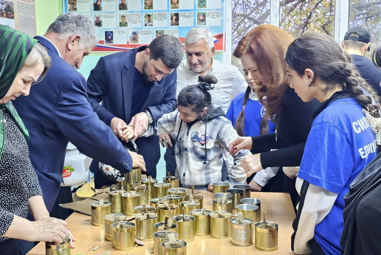 В Магарамкентском районе состоялась масштабная акция «Окопные свечи. Тепло Самура»