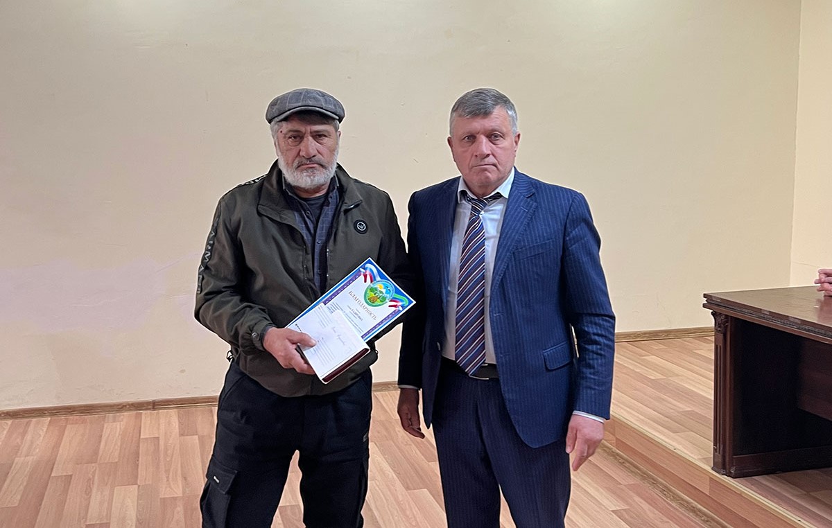 В Цунтинском районе почтили память погибших героев СВО