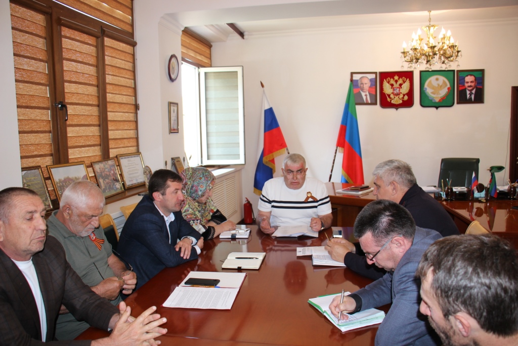 Расширенное совещание прошло в Ахвахском районе