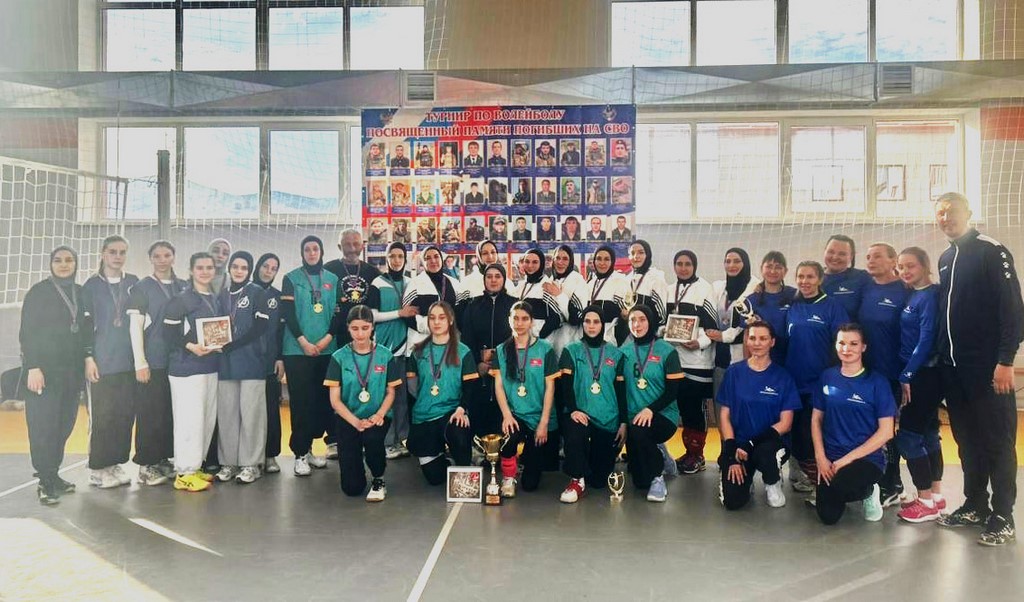 В Хунзахском районе прошел волейбольный турнир памяти героев СВО