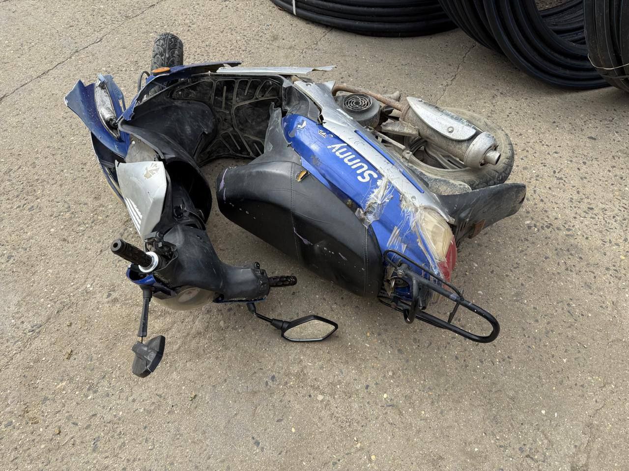 В Дагестане в ходе ДТП погиб 54-летний водитель мопеда