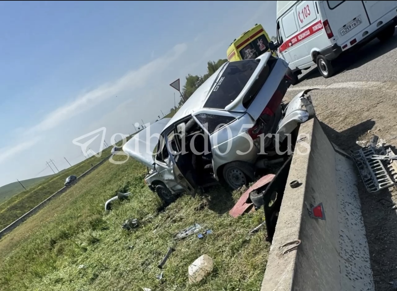 Смертельное ДТП с участием легковушки и «Газели» произошло в Дагестане