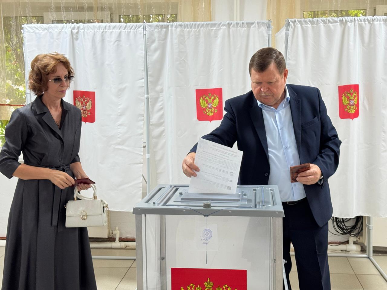 Мэр Кизляра поблагодарил всех участников избирательного процесса