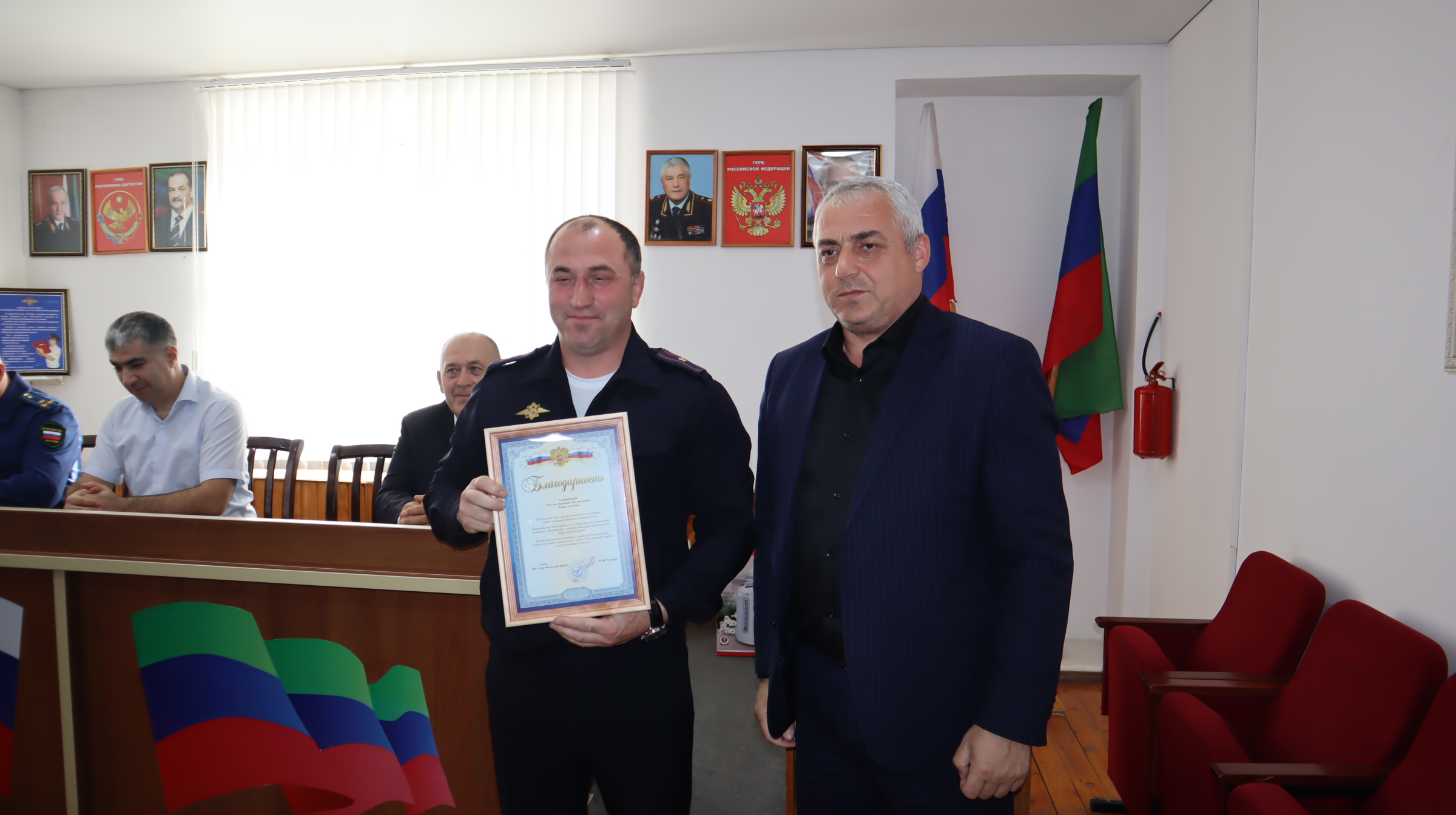 День сотрудника органов внутренних дел отметили в Гергебильском районе