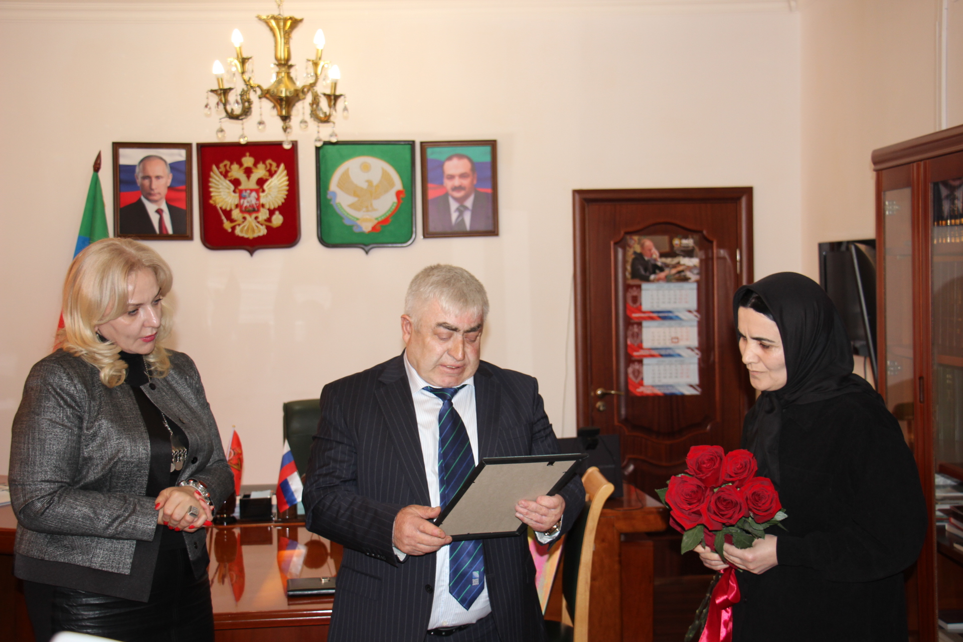 Зарема Бутаева посетила Ахвахский район с рабочим визитом