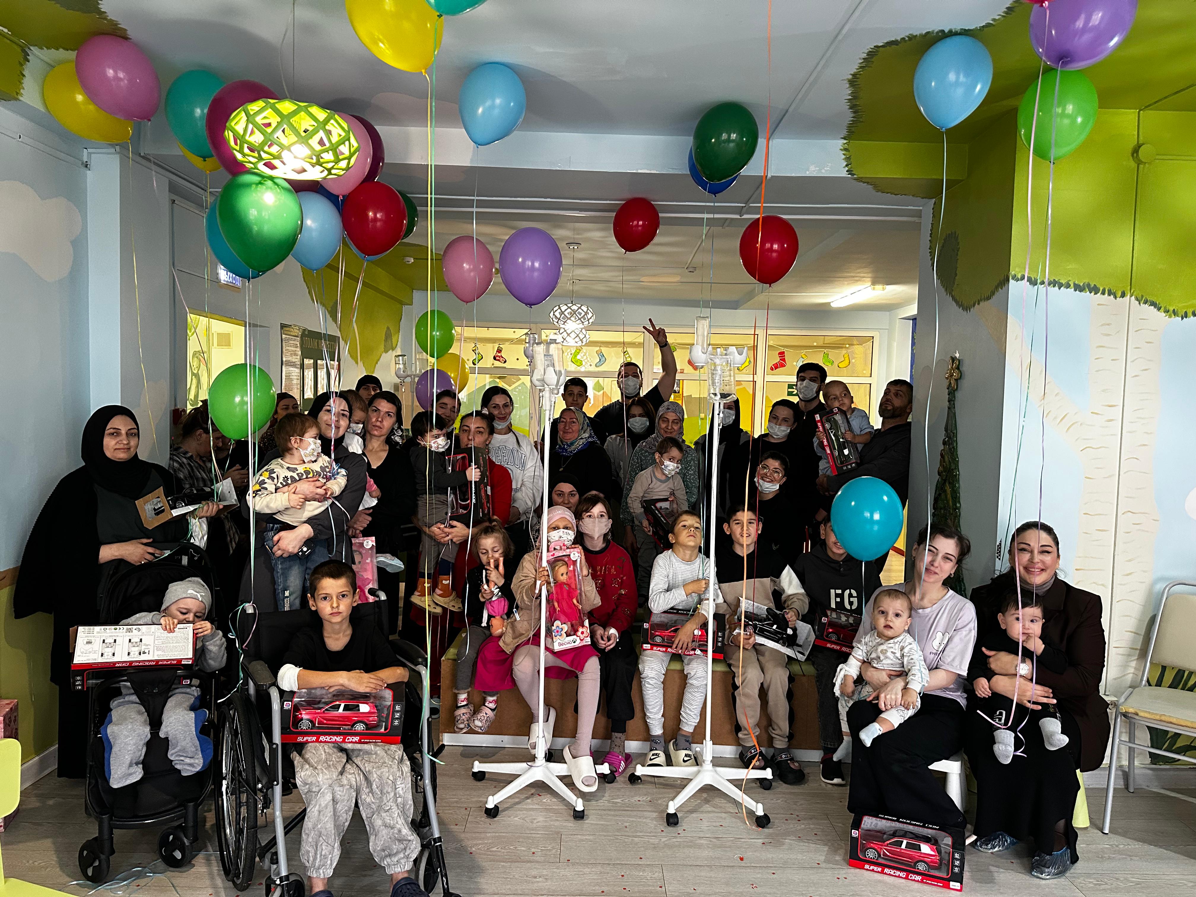 В Детской республиканской клинической больнице прошел праздник для онкобольных детей