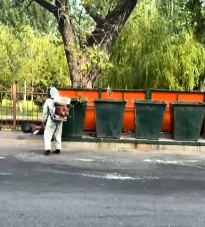 Махачкала приступила к дезинфекции мусорных площадок