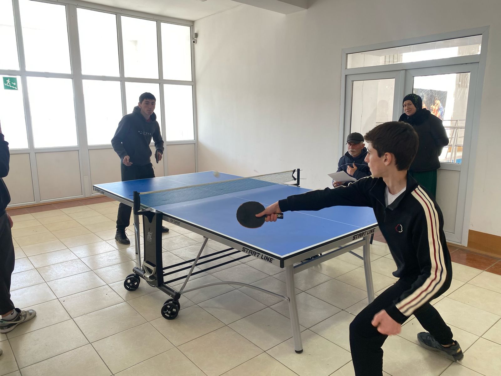 В Ахвахском районе прошел Чемпионат муниципалитета по настольному теннису среди школьников