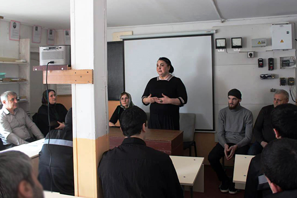 Дагестанские осужденные встретились с представители регионального Миннаца