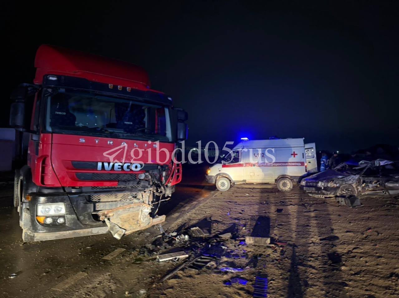 Один человек погиб в ДТП с грузовиком в Дагестане