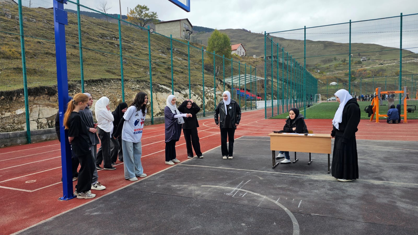 Школьники Ахвахского района сдают нормы ГТО