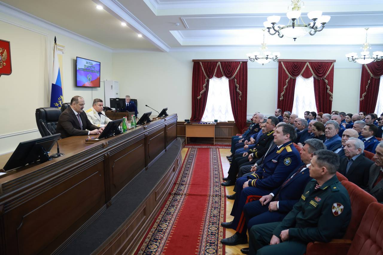 Сергей Меликов встретился с работниками прокуратуры Дагестана