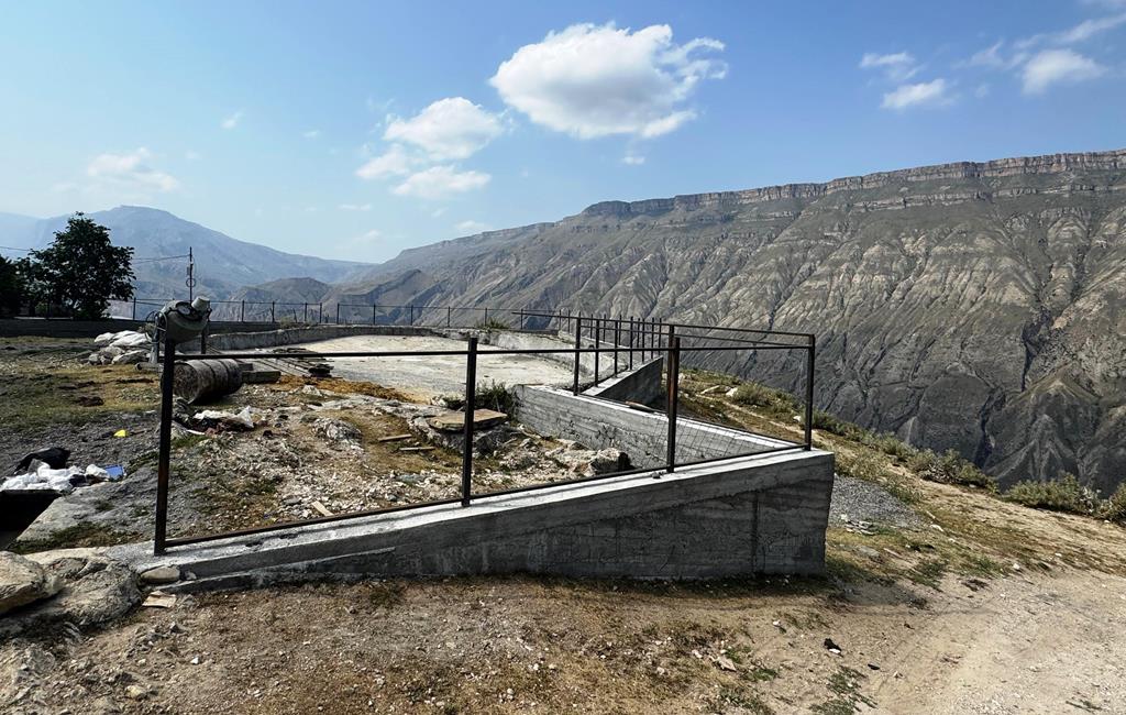 В сёлах Гунибского района ведутся работы по благоустройству общественных территорий