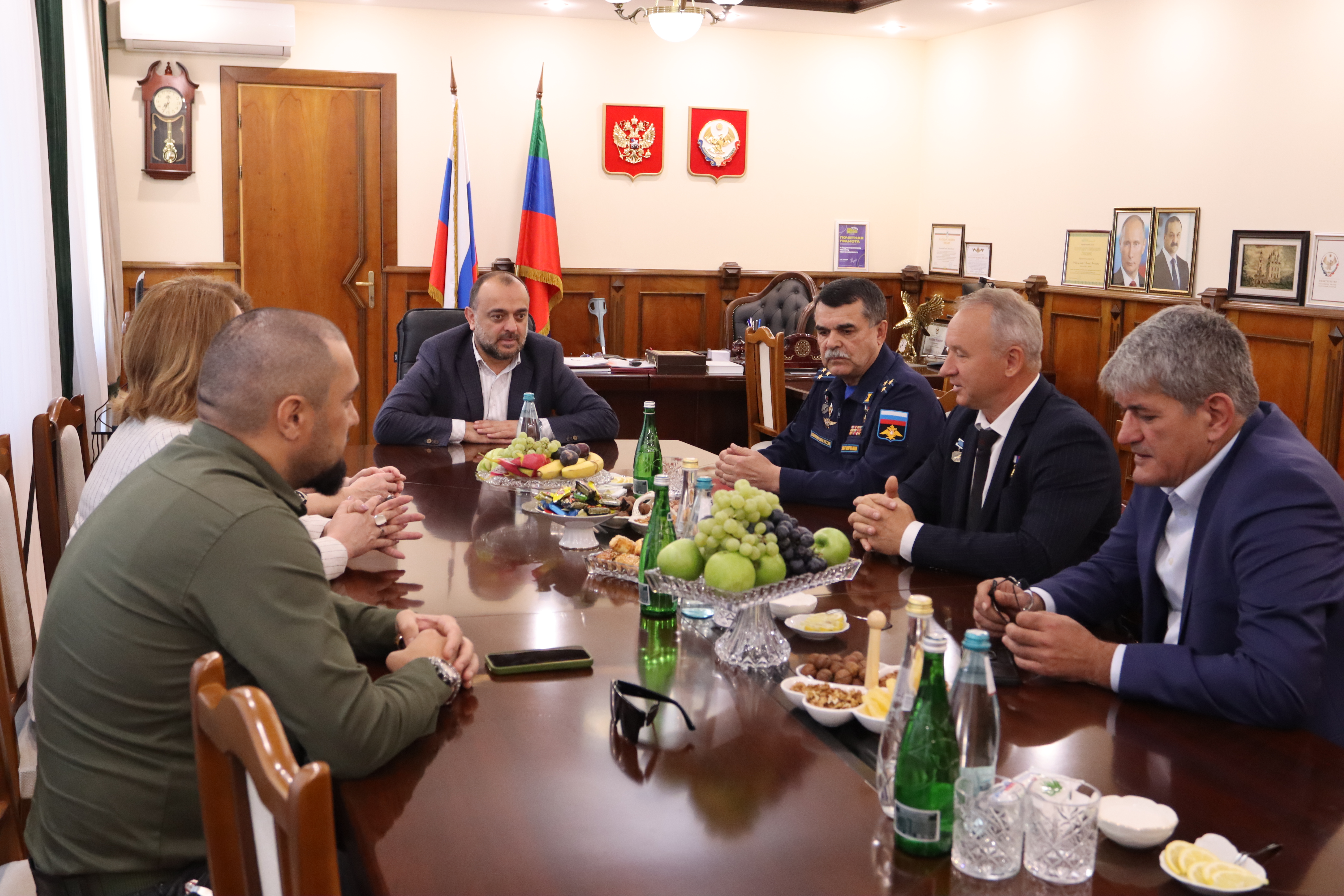 Герои России посетили Буйнакск в рамках проекта «Вахта Героев Отечества»