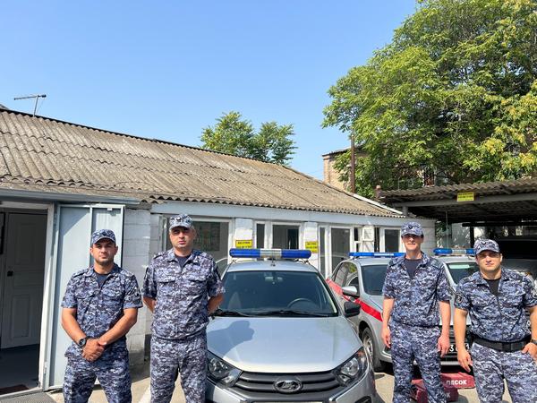 Росгвардейцы предотвратили пожар на охраняемом объекте в Кизляре