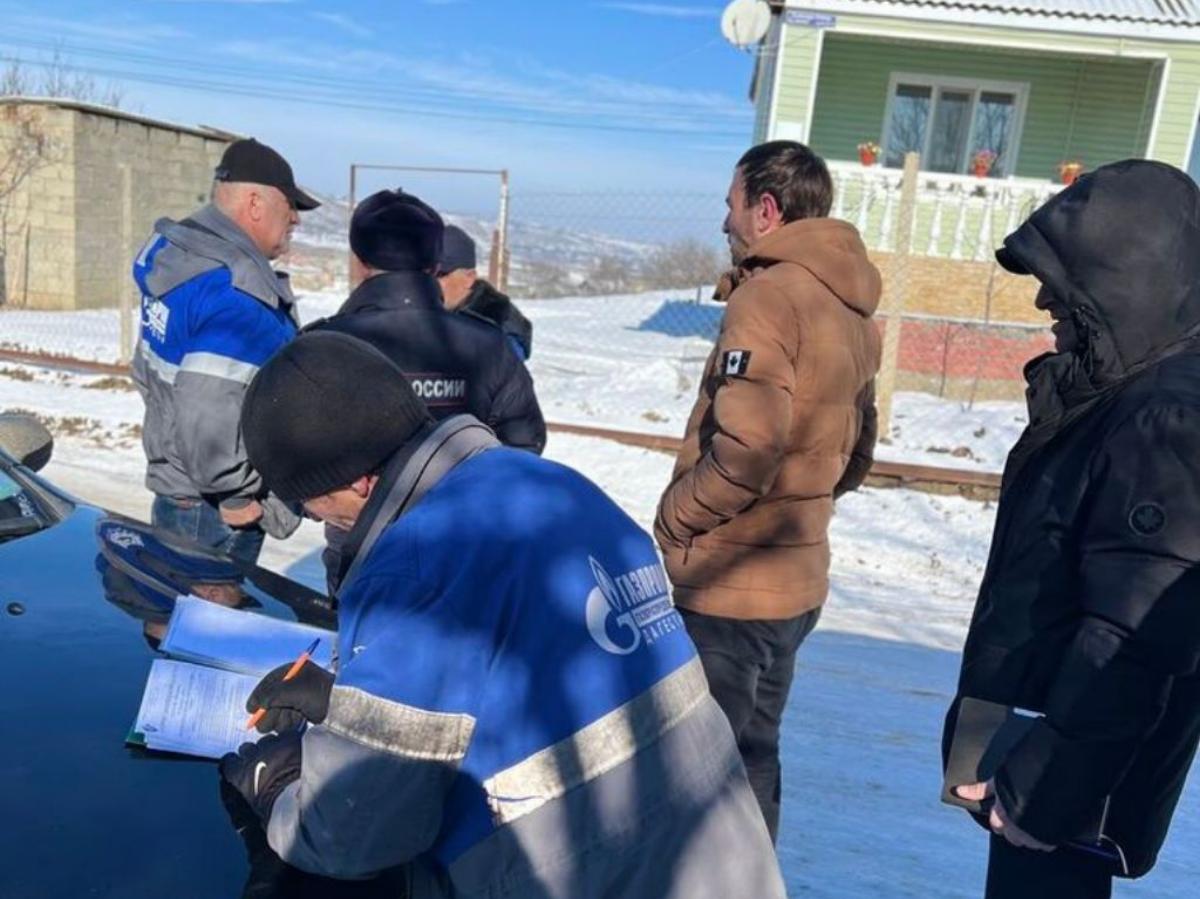 В Новолакском районе прошли рейды по ликвидации незаконных подключений к газопроводам