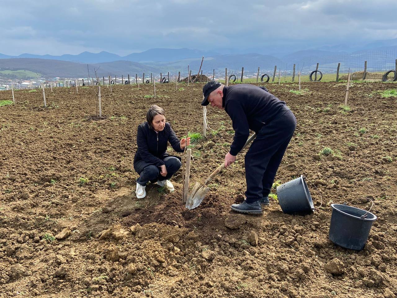 Акция «Сад памяти» прошла в Буйнакском районе