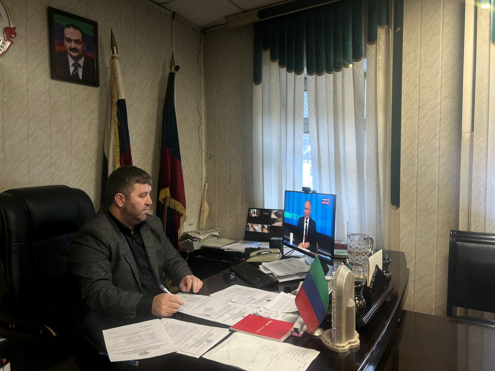 Глава Бежтинского участка прокомментировал пресс-конференцию Президента России