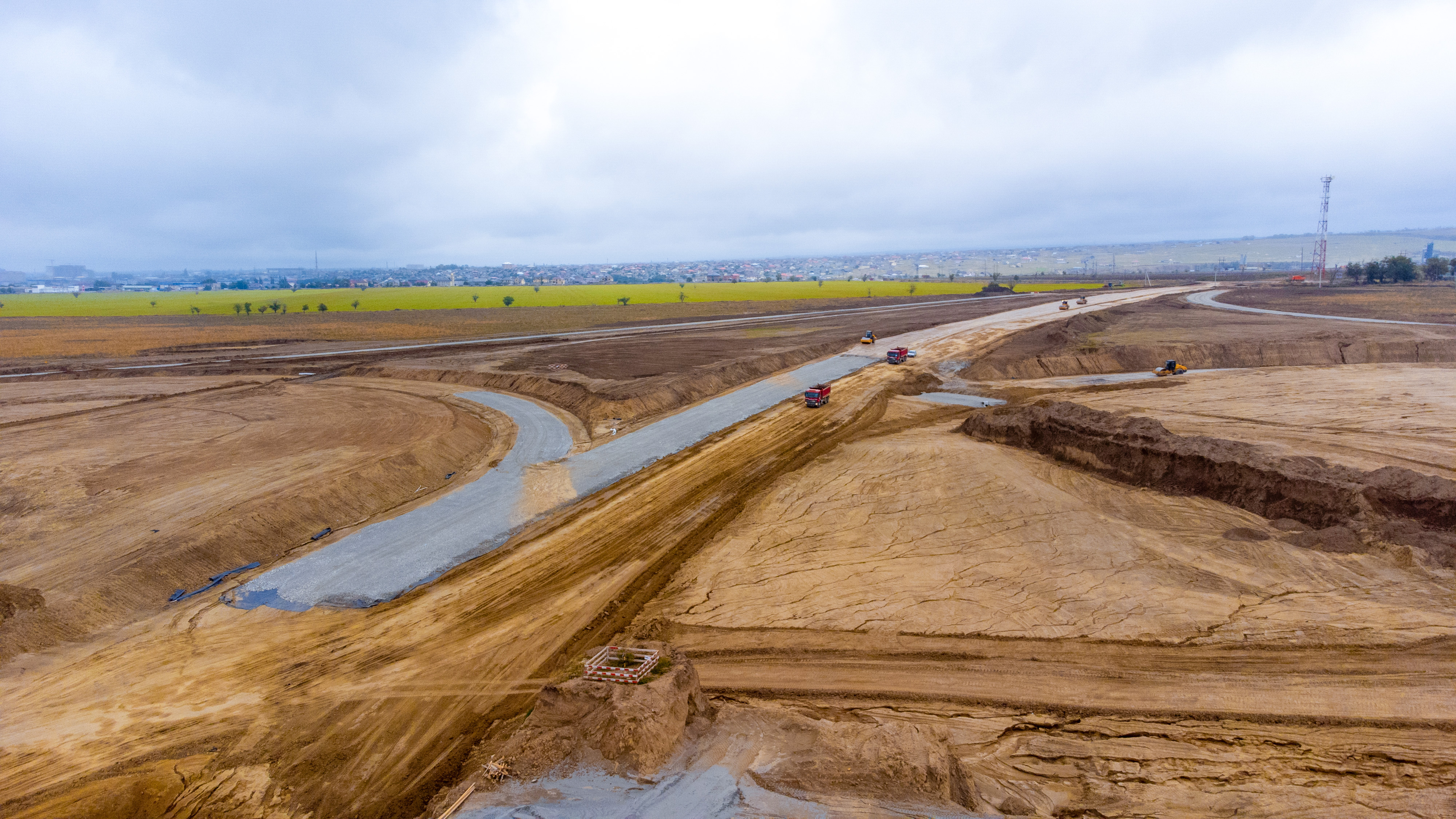 Новая обходная федеральная дорога в Хасавюрте готова более чем на четверть