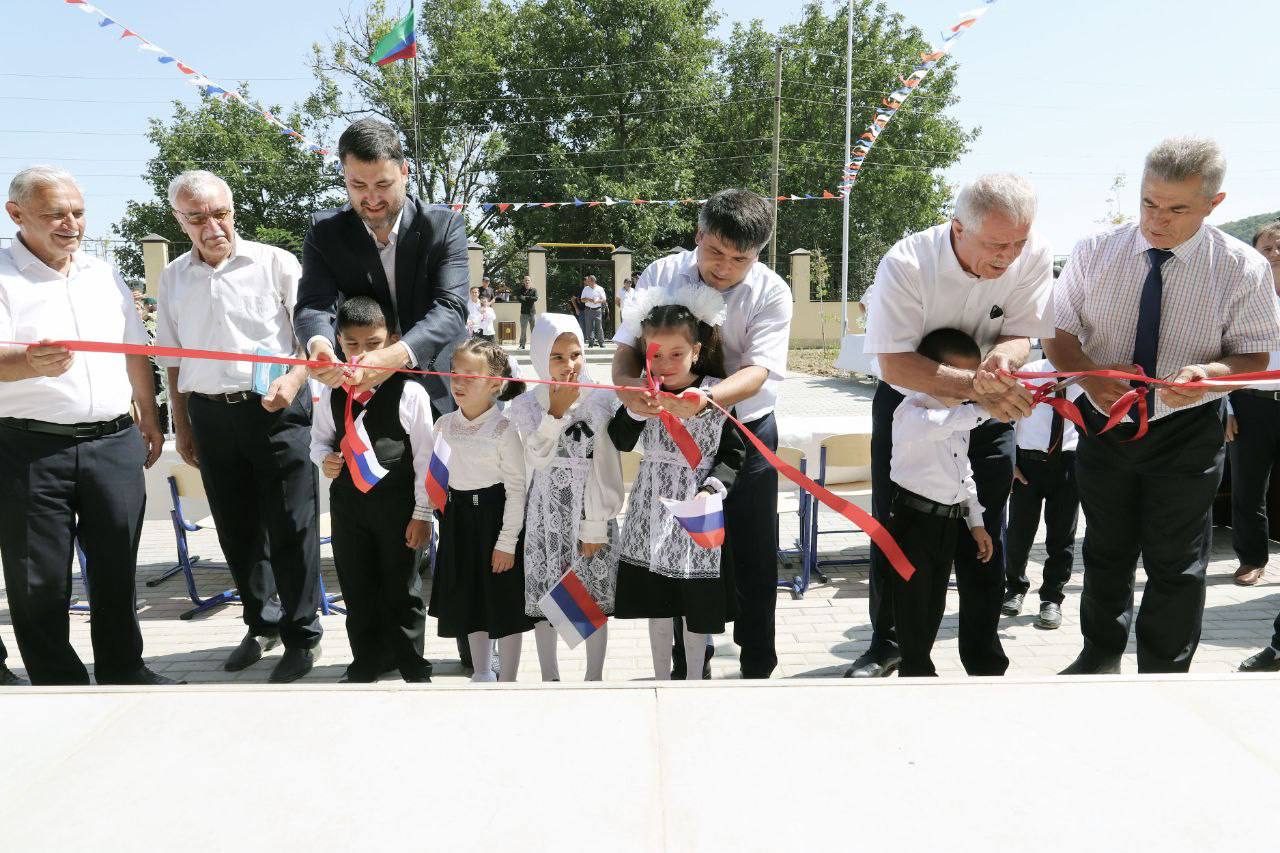В Табасаранском районе открыли две школы на 180 ученических мест
