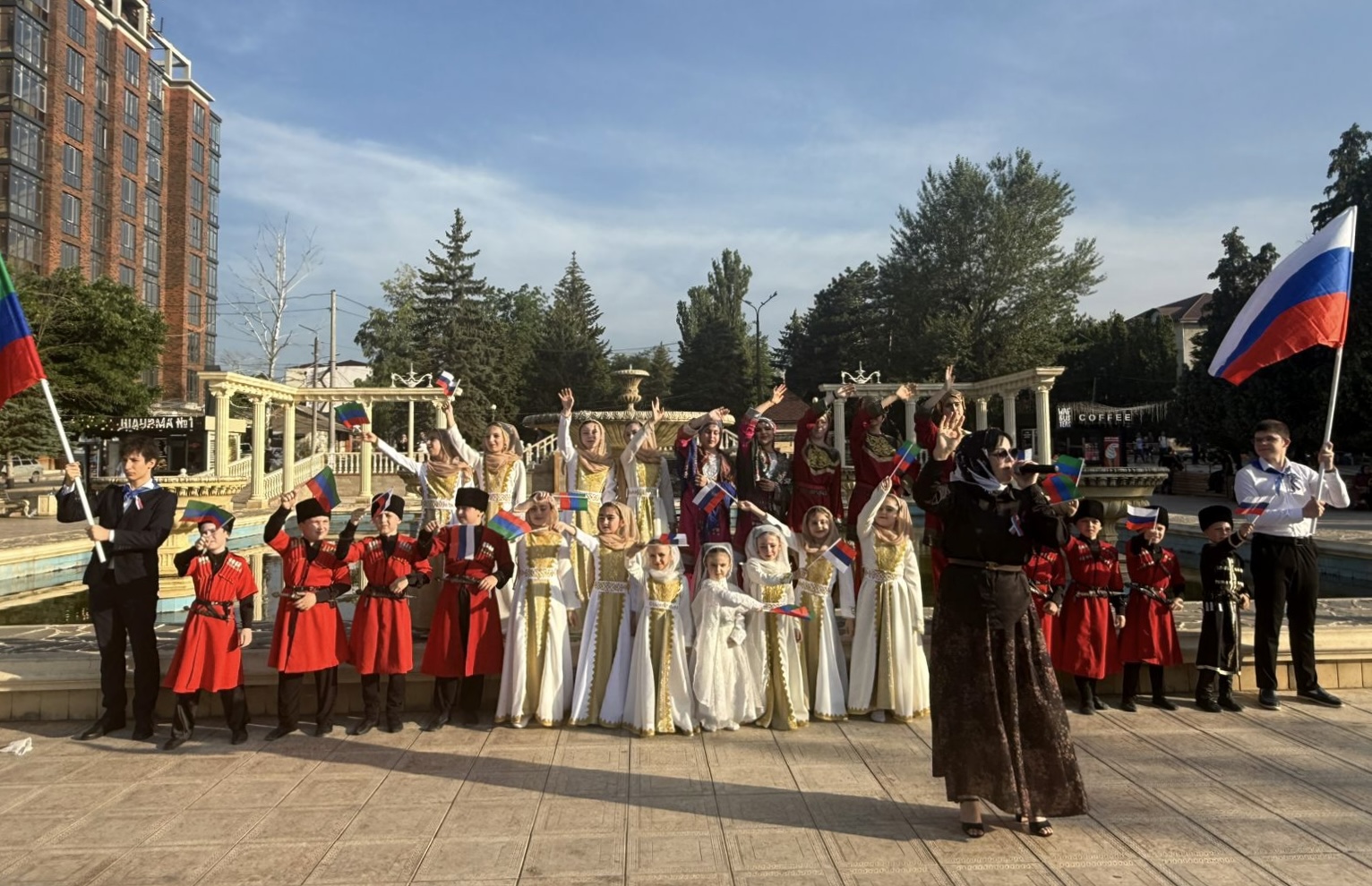 В Буйнакске состоялся концерт, посвященный Дню России
