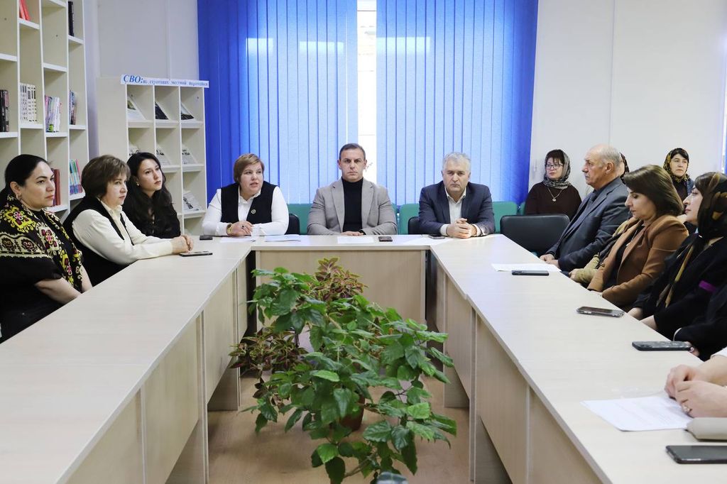 Состоялось отчетное заседание Союза женщин Табасаранского района