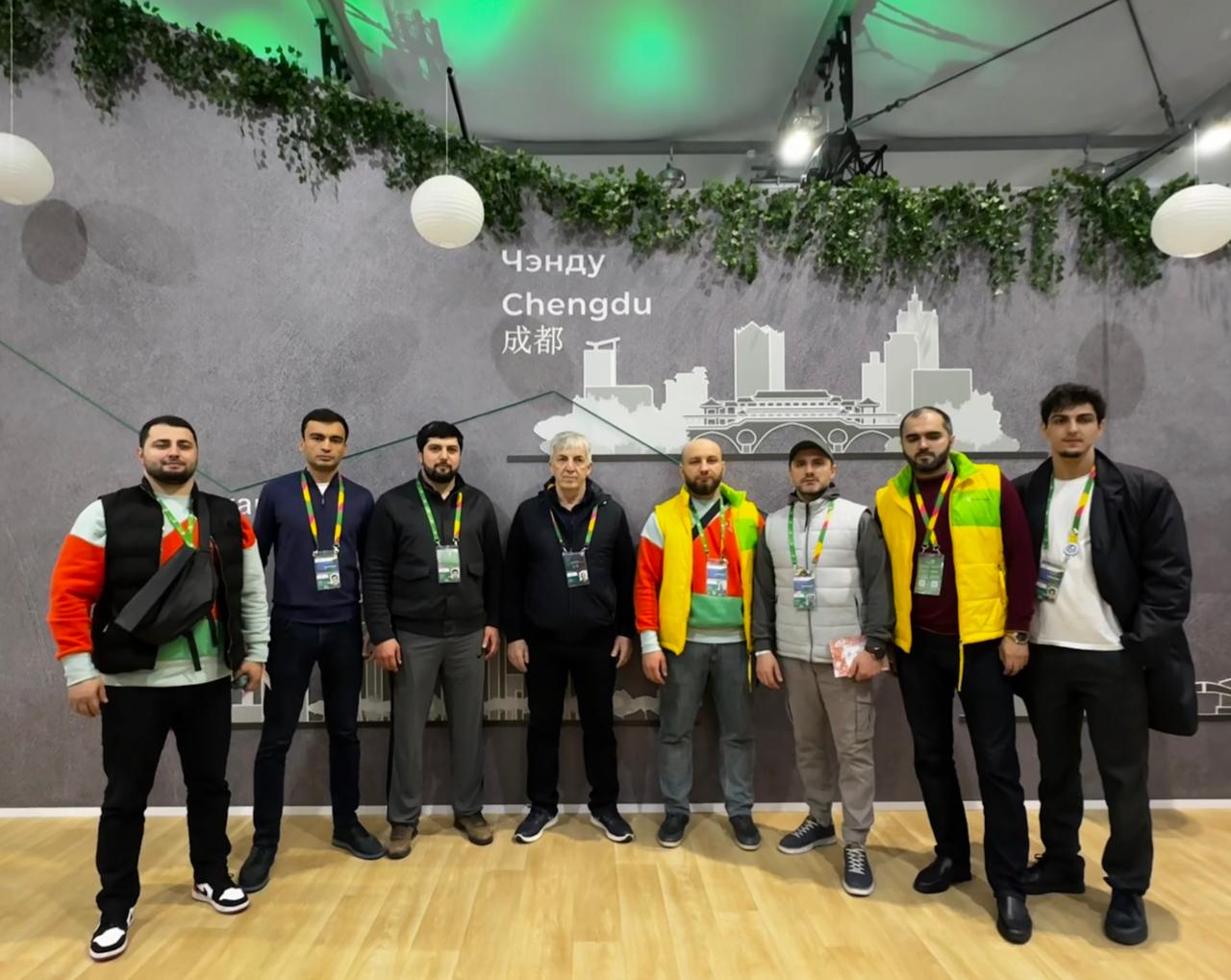 Хизри Абакаров встретился с делегацией из Дагестана на Всемирном фестивале молодежи – 2024