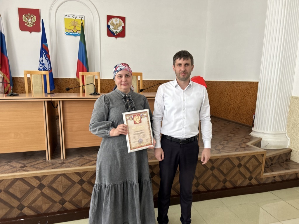 Минсельхоз РД отметил Тарумовский район за реализацию государственных программ