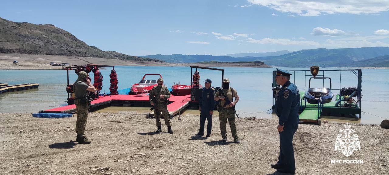 Профилактические рейды состоялись на Чиркейском водохранилище
