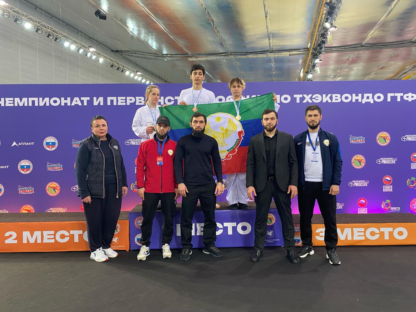 Еще один дагестанский тхэквондист взял медаль на Чемпионате России