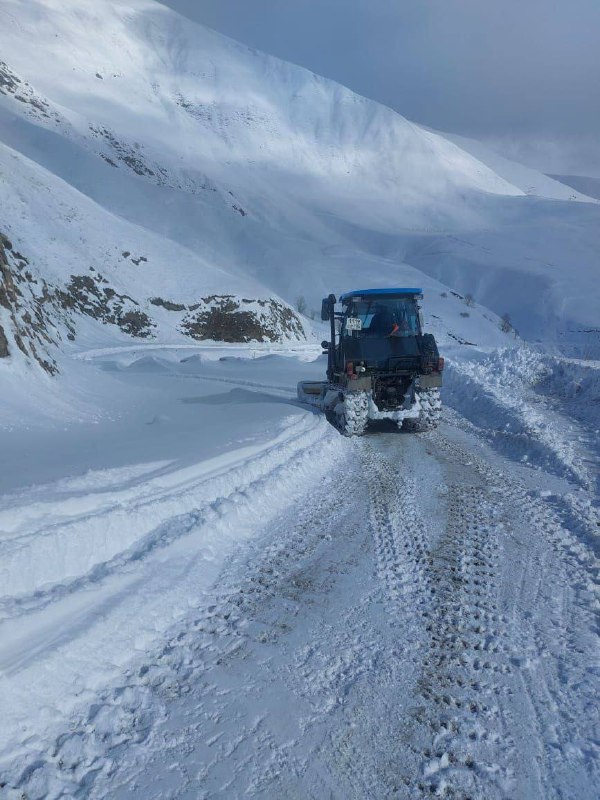 Генухский перевал в Дагестане расчистили от снежных заносов