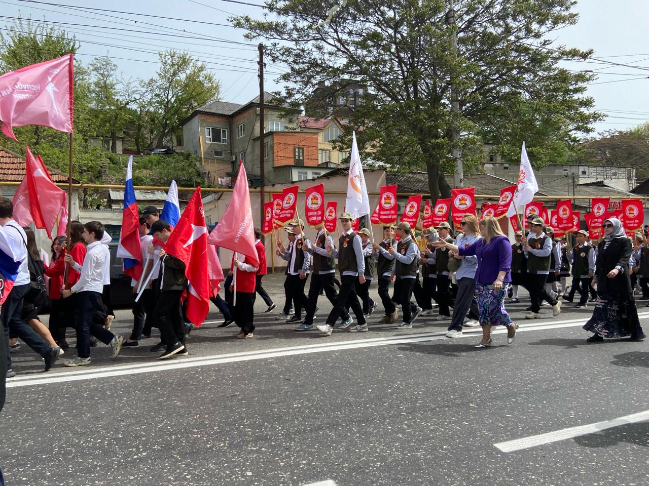 Около тысячи дагестанцев приняли участие в шествии в рамках «Вахты Памяти»