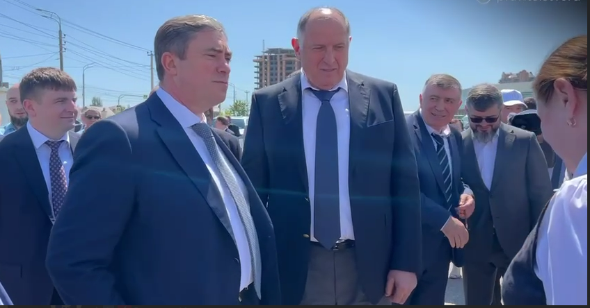 Руководство Минсельхоза РФ прибыло на открывшуюся Всероссийскую выставку овец в Дагестане