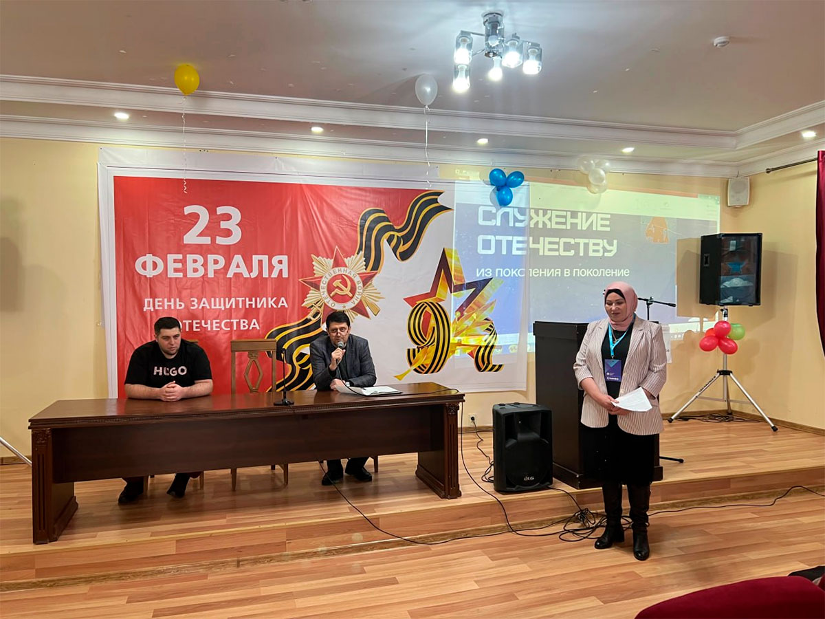 Встреча с участником СВО состоялась в Цунтинском районе