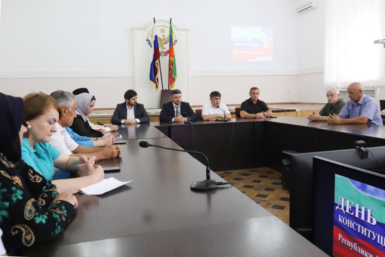Праздничное мероприятие ко Дню Конституции РД прошло в Табасаранском районе