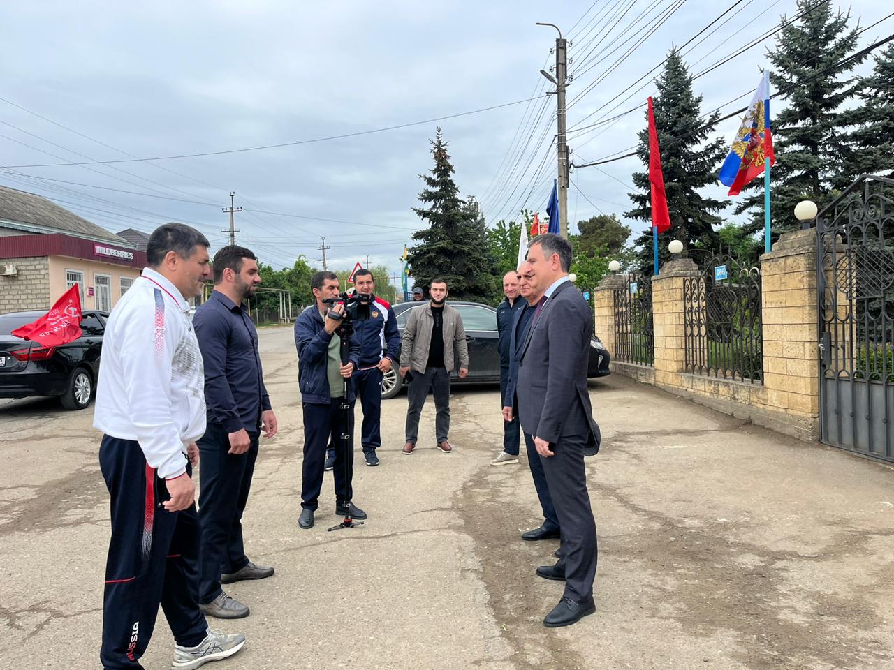 Автопробег ко Дню Победы прошел в Сулейман-Стальском районе