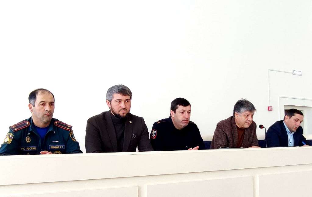 В Гунибском районе состоялось расширенное заседание АТК