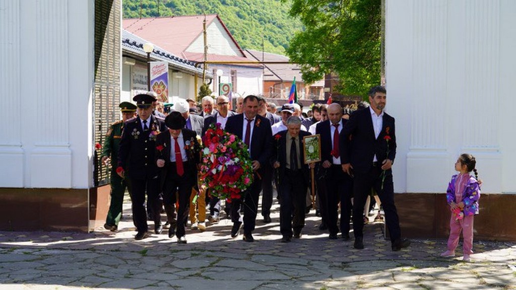 В Хивском районе отметили День Победы