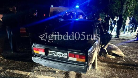Один человек погиб и пятеро пострадали в ДТП в Дагестане