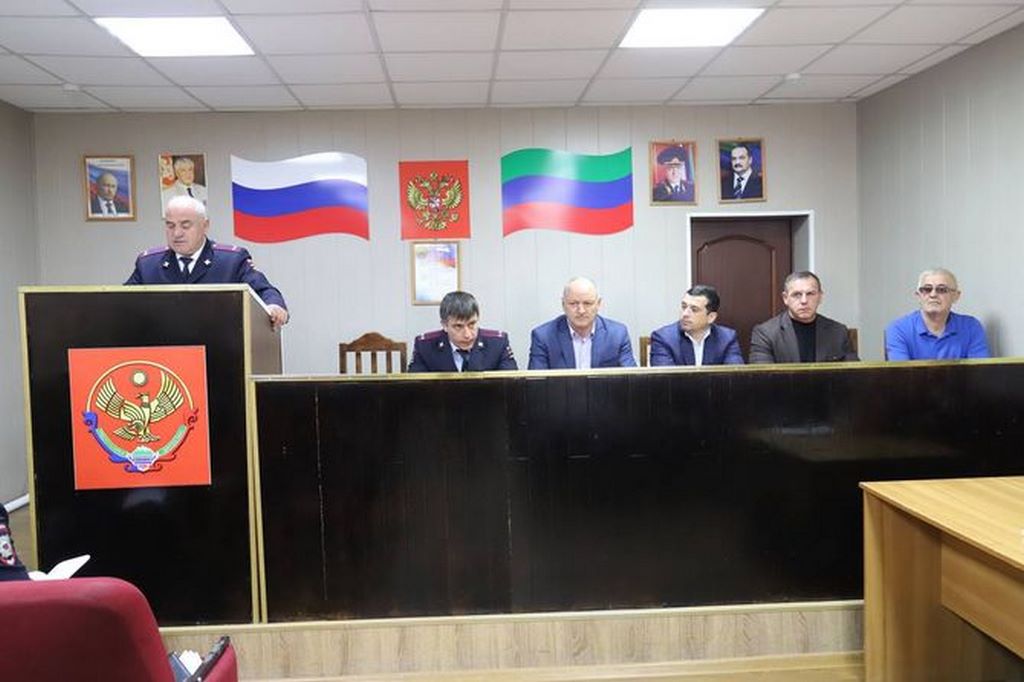 В Табасаранском районе отметили День сотрудника органов внутренних дел РФ