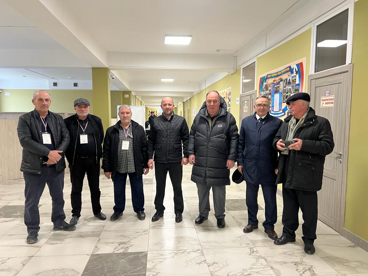 В Хасавюртовском районе отмечают высокую явку избирателей