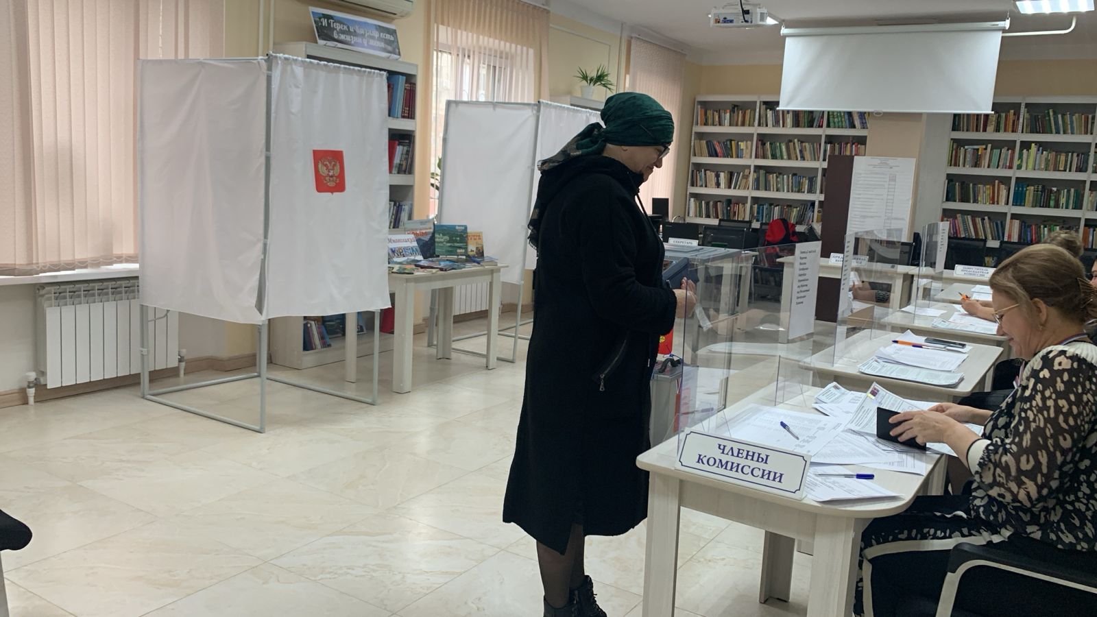 Матери погибших на СВО проголосовали в Кизляре