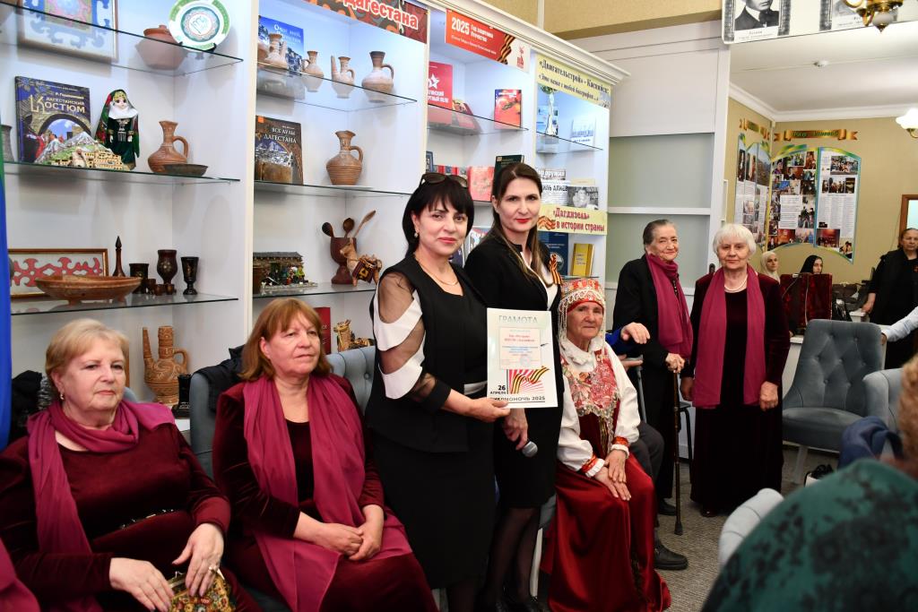 В Каспийске состоялся вечер памяти – проект «Строки Победы»