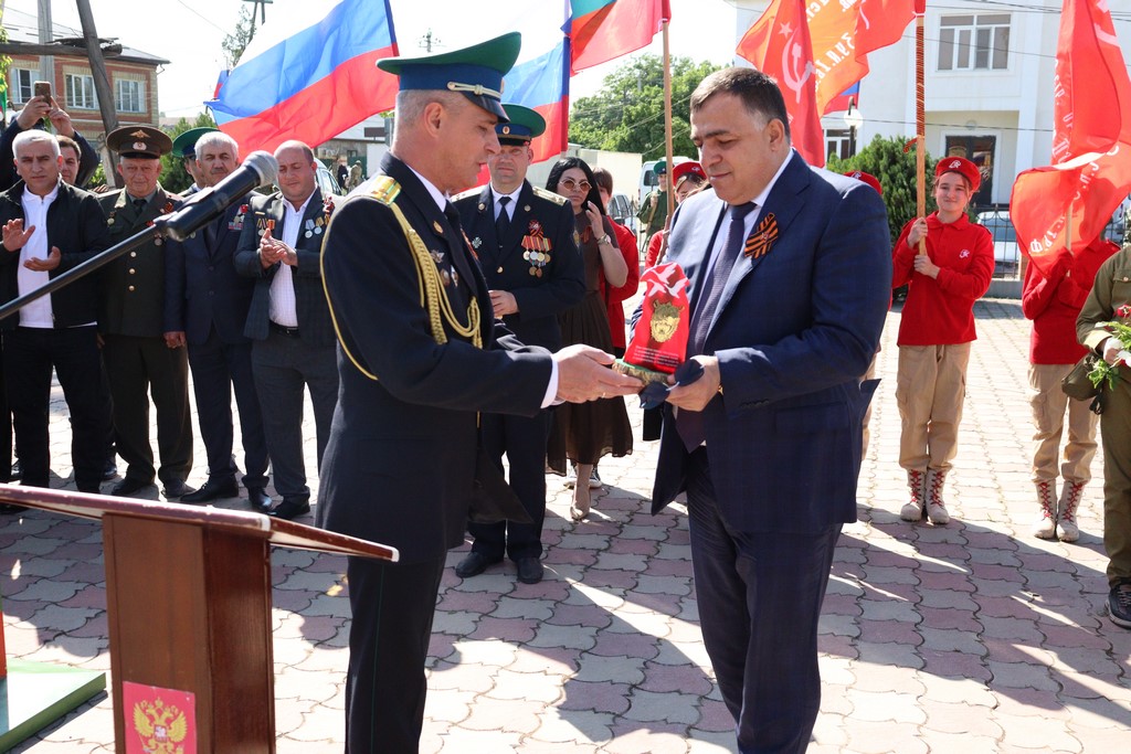 Магарамкентский район принял «Эстафету Победы»