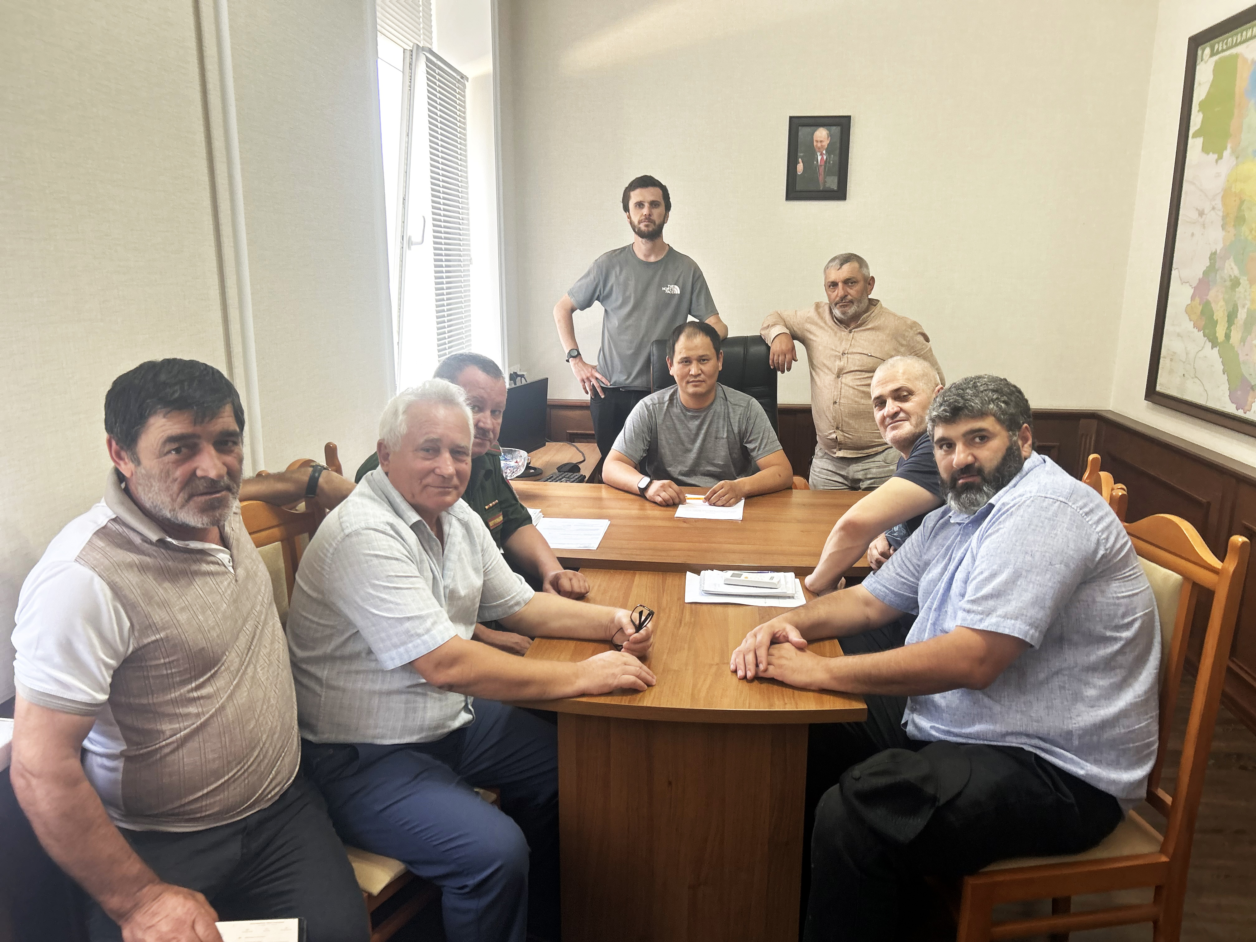 Заседание организации «Память гор» прошло в Тарумовском районе