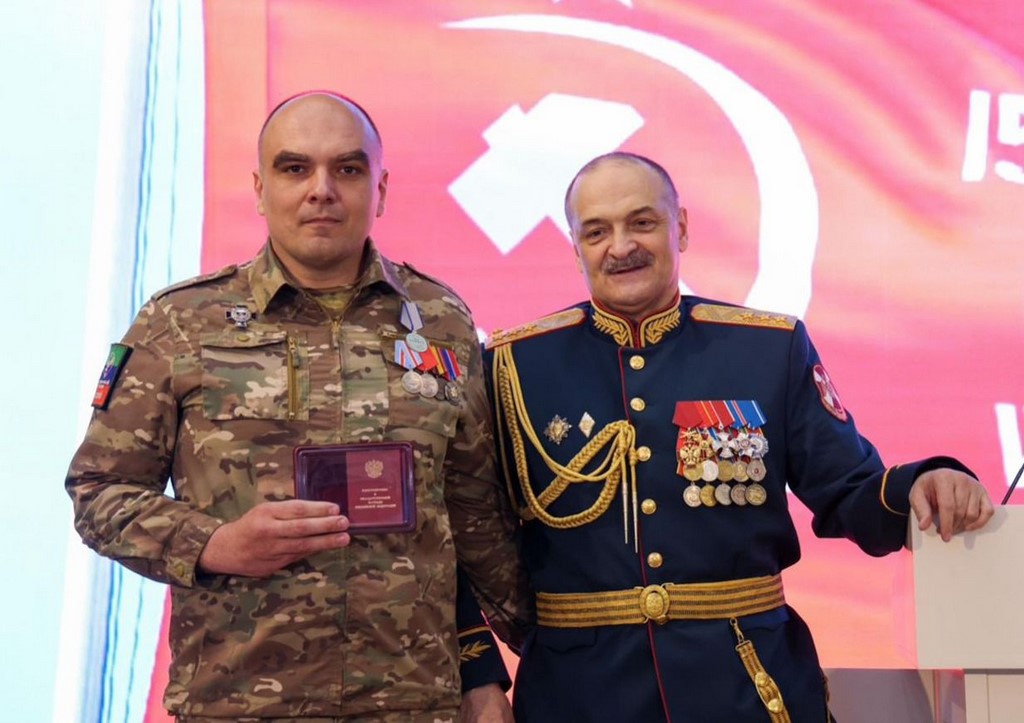 Ветеран СВО из Кизлярского района Степан Свиридович награжден медалью «За отвагу»